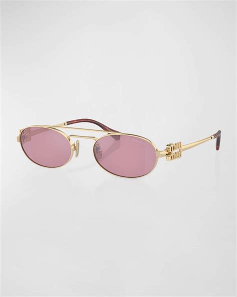 miu miu pilot sunglasses|miu miu sunglasses sale.